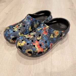 Crocs Classic Multicolor Splatter Graffiti